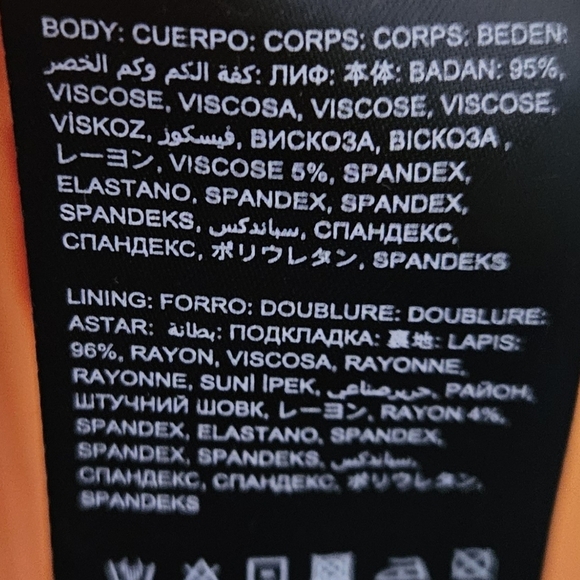 Bebe Stretch Jersey Knit Orange Sleeveless Maxi Dress Gold Beaded Detail sz SM - Picture 6 of 6